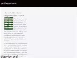 Sites similar to patthecope.com