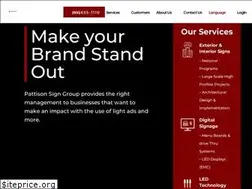 Sites similar to pattisonsign.com