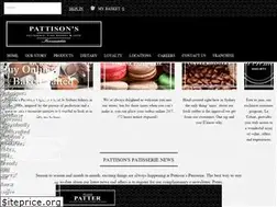 Sites similar to pattisonspatisserie.com.au