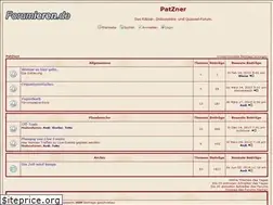 Sites similar to patzner.forumieren.de