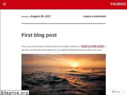 Sites similar to pauboxhipaa.wordpress.com