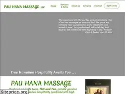 Sites similar to pauhanamassage.com