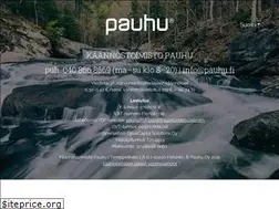 Sites similar to pauhu.com