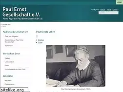 Sites similar to paul-ernst.net