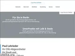 Sites similar to paul-lehrieder.de