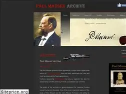 Sites similar to paul-mauser-archive.com