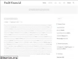 Sites similar to paul8financial.com