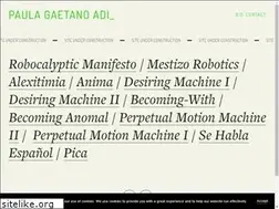Sites similar to paulagaetanoadi.com