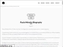 Sites similar to paulamendezweb.net