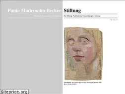 Sites similar to paulamodersohnbeckerstiftung.de