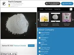 Sites similar to paulandcompany.in