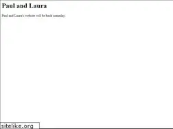 Sites similar to paulandlaura.com