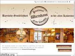 Sites similar to paulaner-goslar.de