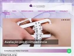 Sites similar to paularosado.com.br