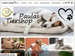 Sites similar to paulas-tiershop.de
