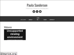 Sites similar to paulasanderson.com