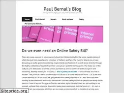 Sites similar to paulbernal.wordpress.com