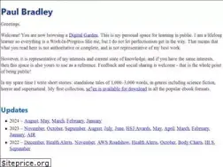 Sites similar to paulbradley.org