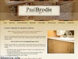 Sites similar to paulbrodiewoodworks.com