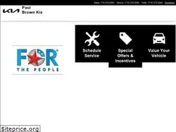 Sites similar to paulbrownkia.com