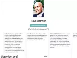 Sites similar to paulbrunton.org