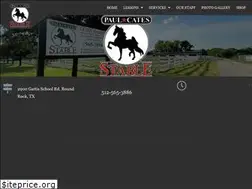 Sites similar to paulcatesstable.com