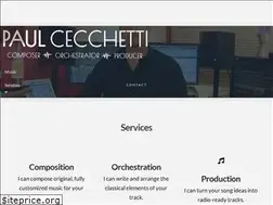 Sites similar to paulcecchettimusic.com
