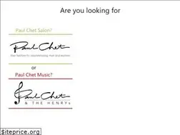 Sites similar to paulchet.com