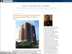 Sites similar to pauldavisoncrime.com