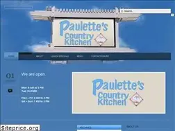 Sites similar to paulettescountrykitchen.com