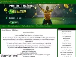 Sites similar to paulfixedmatches.com