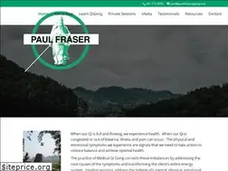 Sites similar to paulfraserqigong.net