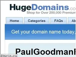 Sites similar to paulgoodmanfilm.com