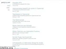 Sites similar to paulgray.net