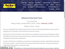 Sites similar to paulgreentyres.com