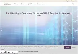 Sites similar to paulhastings.com