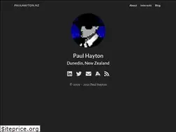 Sites similar to paulhayton.nz