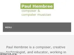 Sites similar to paulhembree.com