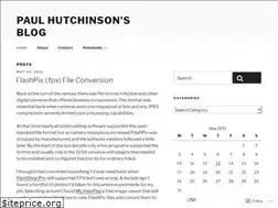 Sites similar to paulhutch.blog