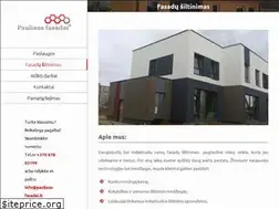 Sites similar to pauliaus-fasadai.lt