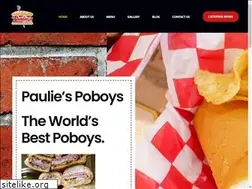 Sites similar to pauliespoboys.com
