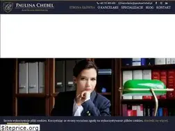 Sites similar to paulinachebel.pl