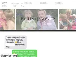Sites similar to paulinajanowicz.pl
