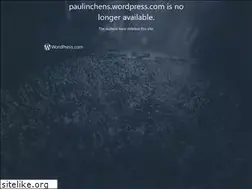Sites similar to paulinchens.wordpress.com