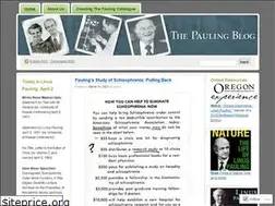 Sites similar to paulingblog.wordpress.com
