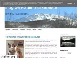 Sites similar to paulinoetxebeste.blogspot.com