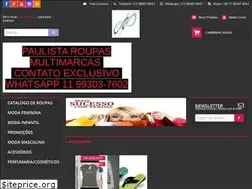 Sites similar to paulistaroupas.com.br