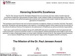 Sites similar to pauljanssenaward.com