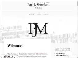 Sites similar to pauljmorrison.com