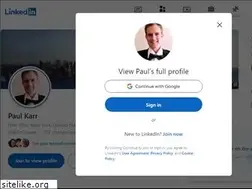 Sites similar to paulkarr.com